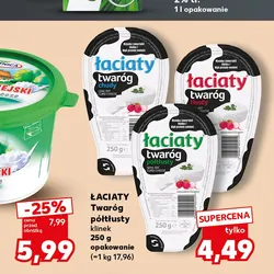 Twaróg półtłusty klinek