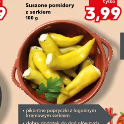Zielone pepperoni z serkiem