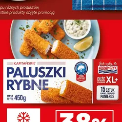 Kapitańskie paluszki rybne