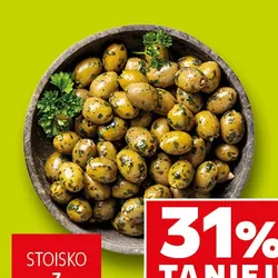 Zielone oliwki z migdałami