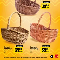 Koszyczek wielkanocny okrągły