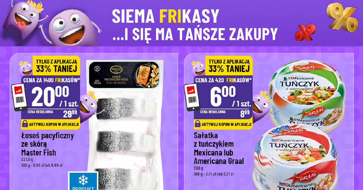 Mega obniżka na łososia w POLOmarket! Zobacz, jak zgarnąć świeżego łososia 10 zł taniej