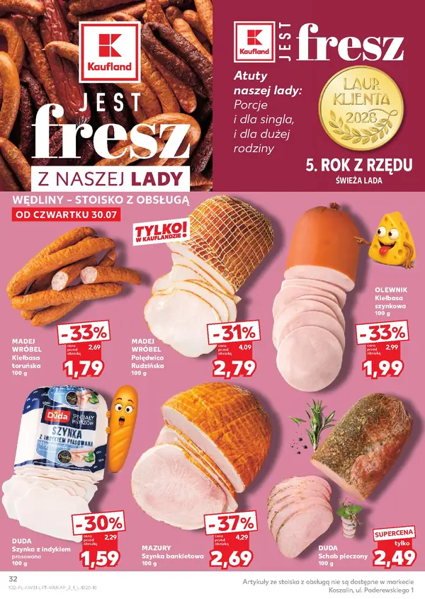 Strona 32 gazetki Kaufland