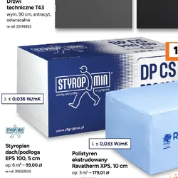 Styropian dach/podłoga EPS 100, 5 cm