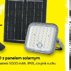 Naświetlacz LED z panelem solarnym