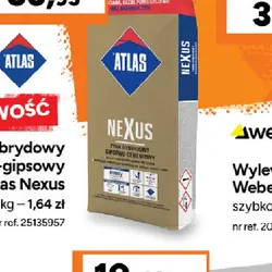 Tynk hybrydowy cementowo-gipsowy Atlas Nexus