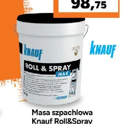 Masa szpachlowa Knauf Roll&Spray