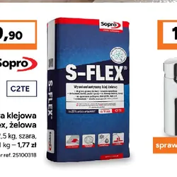 Zaprawa klejowa S-Flex, żelowa