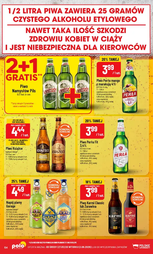 Strona 54 gazetki POLOmarket