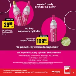 Cylinder + gaz spożywczy SodaStream