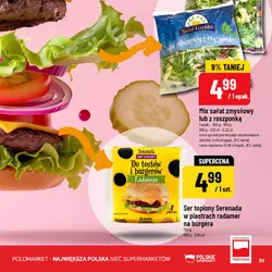 Ser topiony Serenada w plastrach radamer na burgera