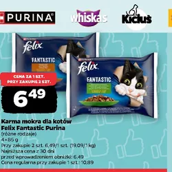 Karma mokra dla kotów Felix Fantastic