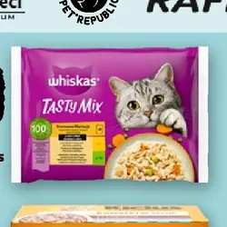 Karma mokra dla kotów Whiskas Tasty Mix