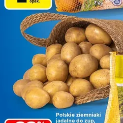 Polskie ziemniaki jadalne do zup, sałatek JAKOŚĆ Z NATURY CARREFOUR