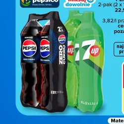 Napój gazowany Pepsi, 7UP