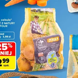 Polska cebula JAKOŚĆ Z NATURY CARREFOUR