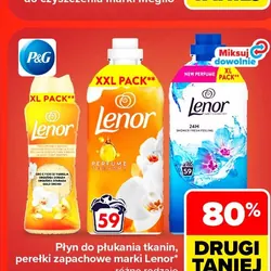 Lenor płyn do płukania, perełki zapachowe