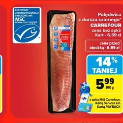 Polędwica z dorsza czarnego