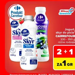Jogurt, skyr do picia CARREFOUR