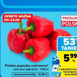 Polska papryka czerwona