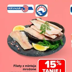 Filety z mintaja mrożone