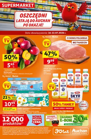 Gazetka 30 Lat Supermarket Auchan