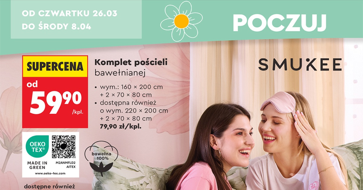 Ta pościel w Biedronce wygląda jak z luksusowego salonu — kosztuje tylko 59,90 zł!