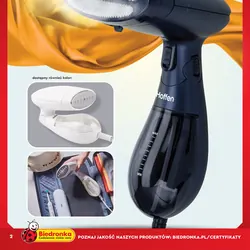 Składana parownica do ubrań