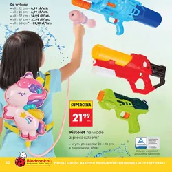 Pistolet na wodę z plecaczkiem