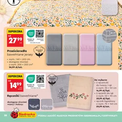 Prześcieradło bawełniane jersey