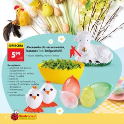 Akcesoria do serwowania, baranek lub śmigusówki