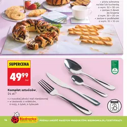 Komplet sztućców, 24 el.