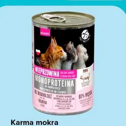 Karma mokra dla kota MONOPROTEINA