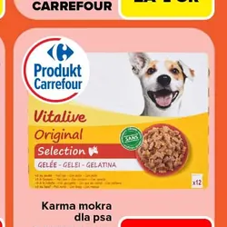 Karma mokra dla psa CARREFOUR