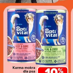 Karma mokra dla psa OPTIVITAL