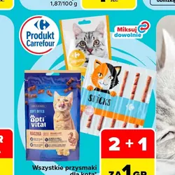 Przysmaki dla kota CARREFOUR