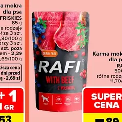 Karma mokra dla psa RAFI