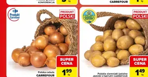Szokujące ceny warzyw: ziemniaki jadalne Carrefour tylko 1,49 zł — zrób zapas!