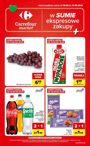 Gazetka Market w SUMIE ekspresowe zakupy