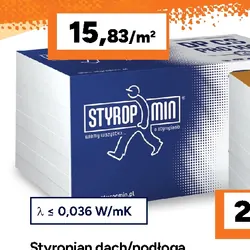 Styropian dach/podłoga EPS 100, 5 cm