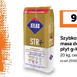 Szybkowsprawna masa do spoinowania płyt g-k Atlas STR+