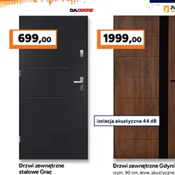 Drzwi zewnętrzne stalowe Graz
