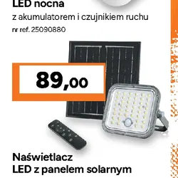 Naświetlacz LED z panelem solarnym
