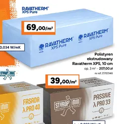 Polistyren ekstrudowany Ravatherm XPS, 10 cm