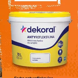 Farba antyrefleksyjna Dekoral