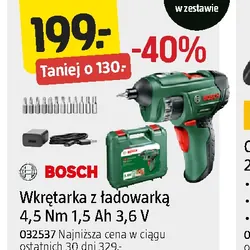 Wkrętarka z ładowarką 4,5 Nm 1,5 Ah 3,6 V