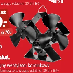 Podwójny wentylator kominkowy