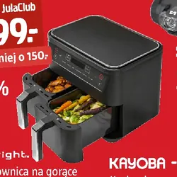 Frytkownica na gorące powietrze 2x4 l 2400 W
