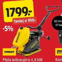 Płyta wibracyjna 4,8 kW 520x445 mm 13000 N