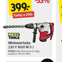 Młotowiertarka 230 V 1600 W 9 J